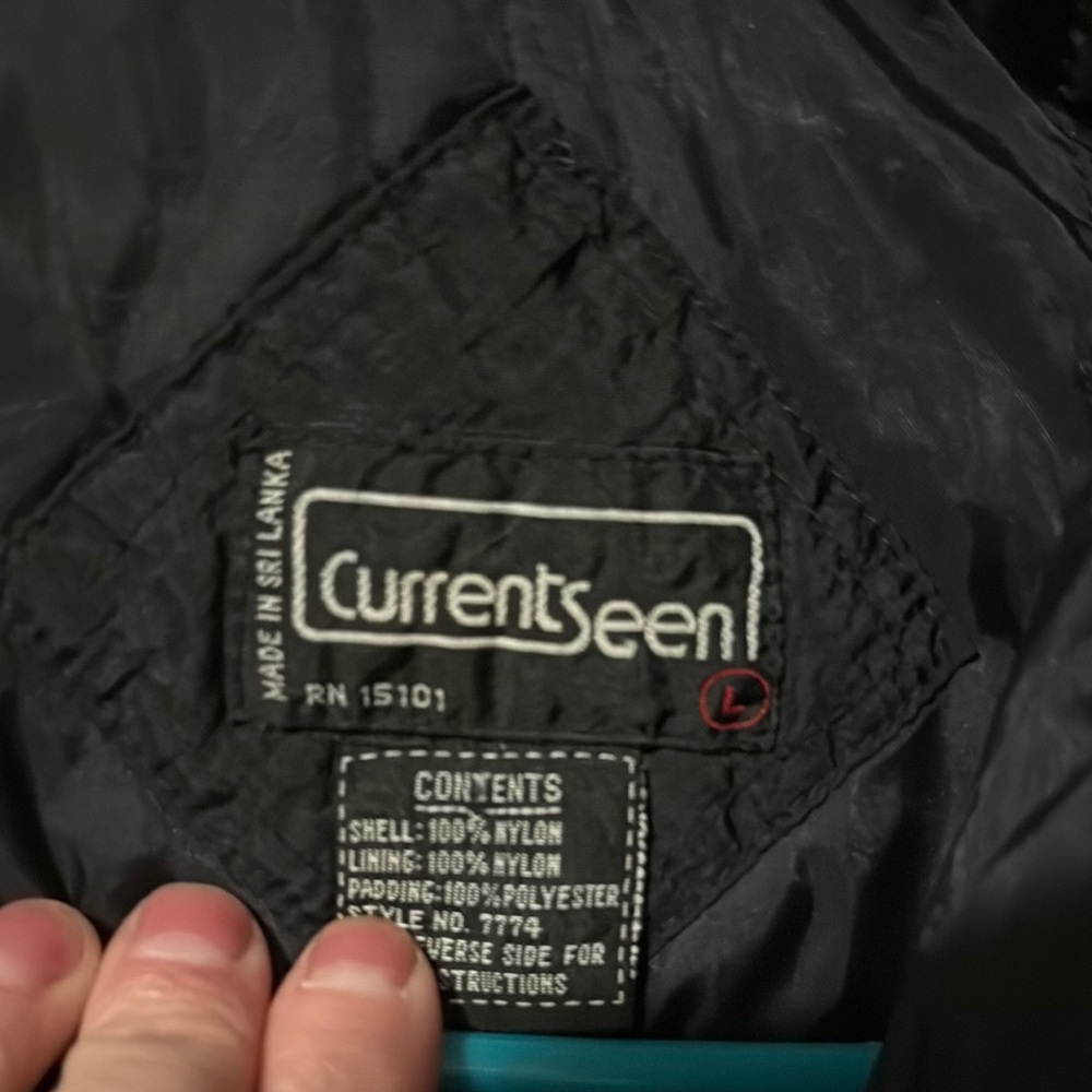 Women's Vintage Black Bomber Jacket - Picture 4 of 5